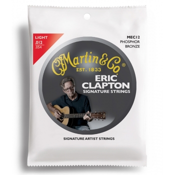 Martin MEC12 Phosphor Bronze 12-54 Clapton Choice - struny do gitary akustycznej